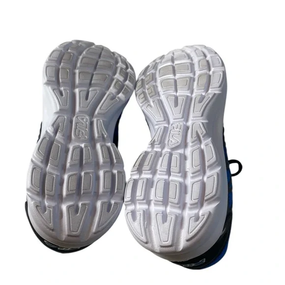 New Fila Men's Memory Finition 7, Black/Blue Size 10.5 - Picture 7 of 8